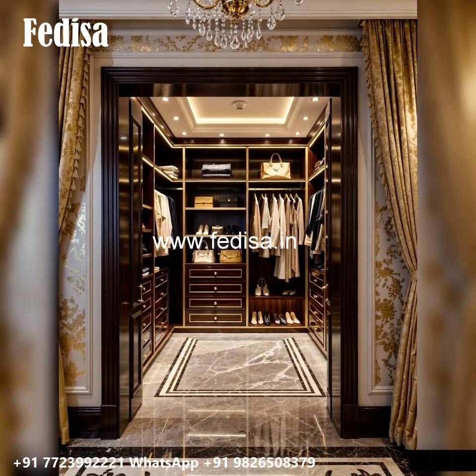 Premium Wardrobe Design with Glass Finish No-1935