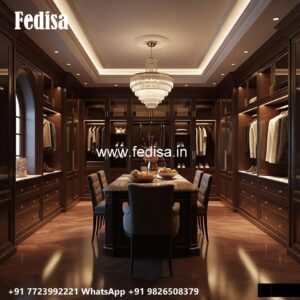 Stylish Wardrobe Design with Luxury Decor No-1936