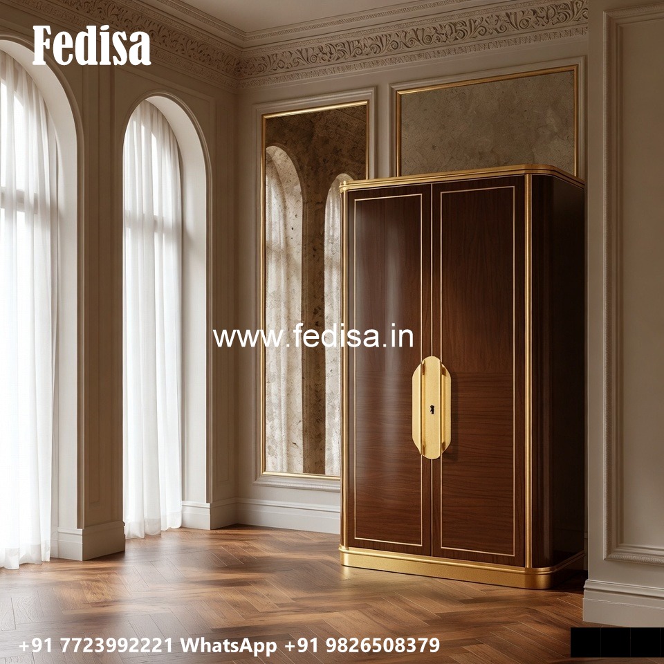 Elegant Wardrobe Design with Sleek Finish No-1949