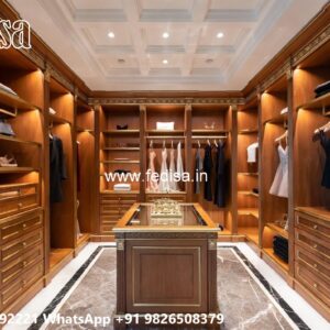 Space Saving Wardrobe Design with Luxury Appeal No-1957