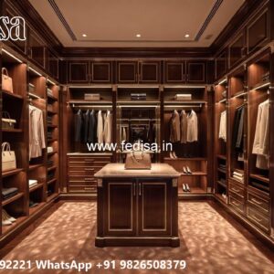 Premium Wooden Wardrobe Design Concepts No-1961