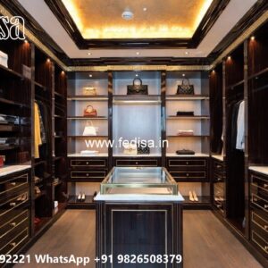Luxury Wooden Wardrobe Design for Bedrooms No-1974