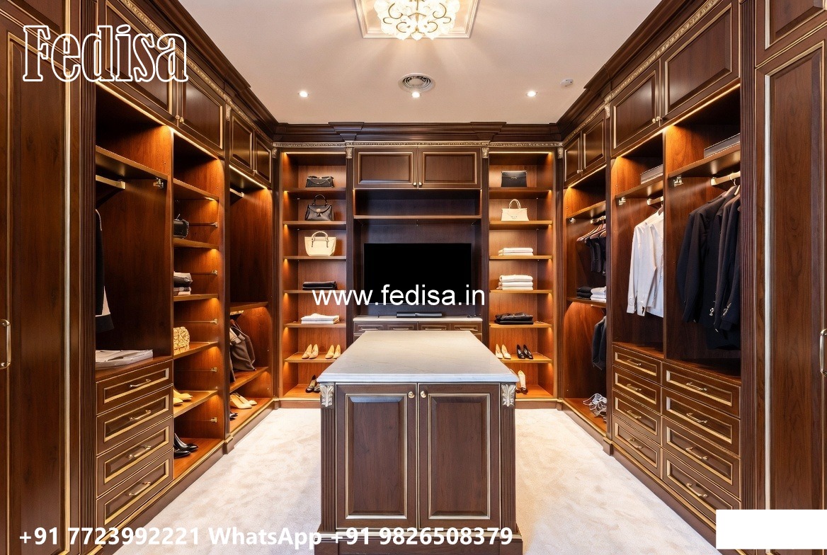 Wardrobe Design Ideas with Smart Layout No-1975