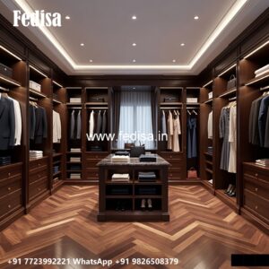 Stylish Wardrobe Design with Luxury Details No-2003