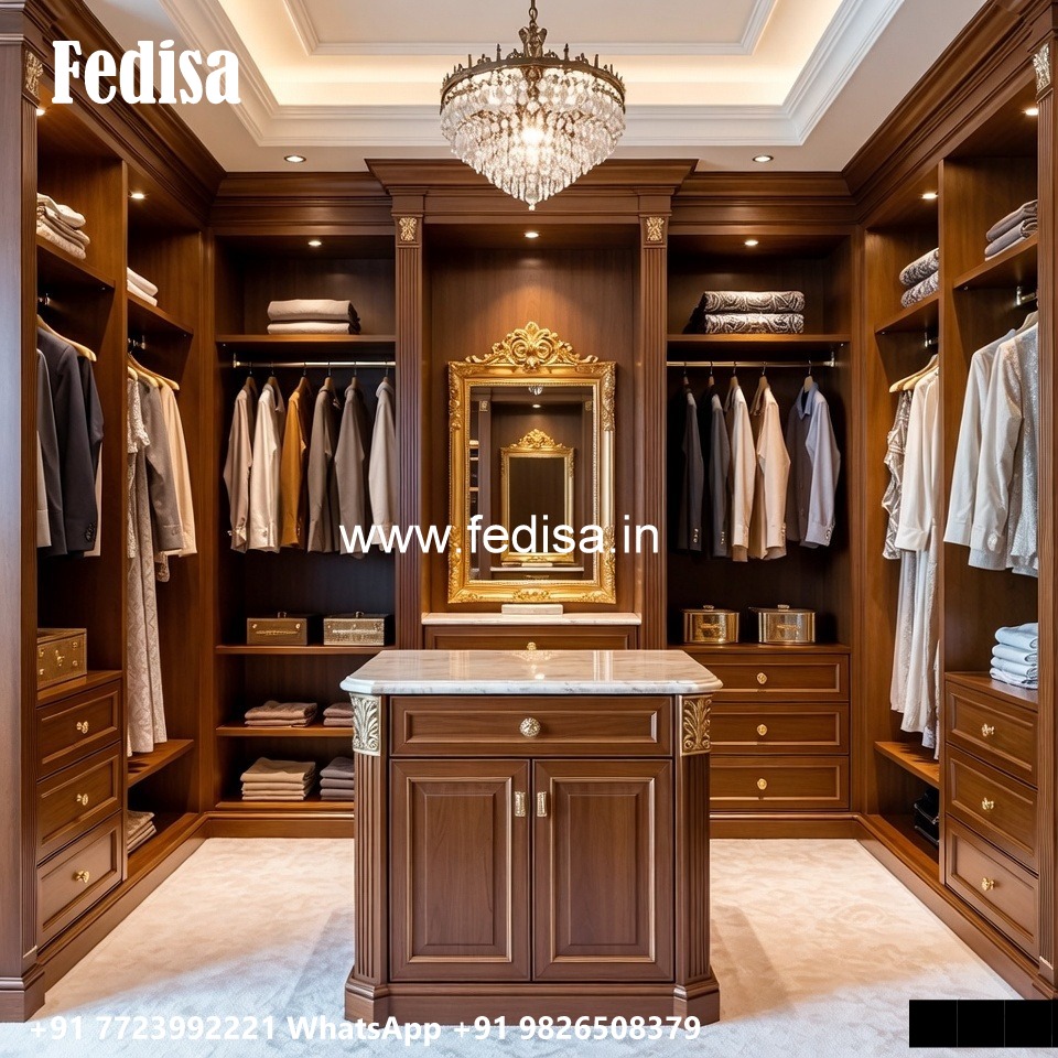 Elegant Wardrobe Design for Luxury Homes No-2010