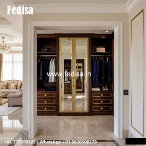 Luxury Wardrobe Design with Sophisticated Decor No-2031