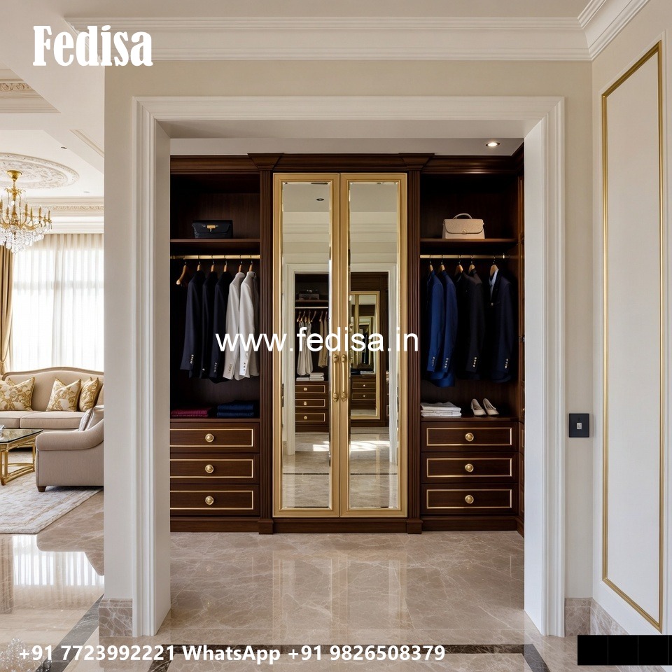 Luxury Wardrobe Design with Sophisticated Decor No-2031