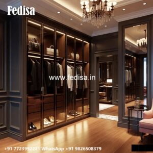 Elegant Wardrobe Design with Modern Features No-2044