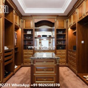 Modern Wardrobe Design with Elegant Shelving No. 2060