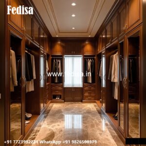 Elegant Wardrobe Design with Modern Storage Solutions No-2070