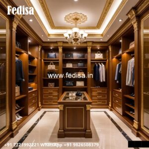 Stylish Wardrobe Design with Luxury Storage Features No-2097