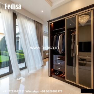 Traditional Wooden Wardrobe Design for Homes No-2401