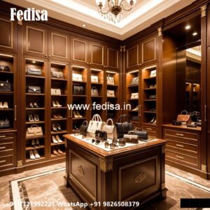 Traditional Wardrobe Design with Luxury Finish No-2410