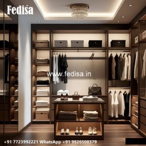 Handcrafted Wooden Wardrobe Design Inspiration No-2415