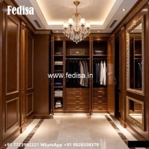 Classic Wardrobe Design with Decorative Panels No-2417