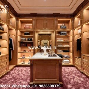 Classic Wardrobe Design with Elegant Detailing No-2419