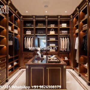 Royal Wooden Wardrobe Design Ideas No-2422