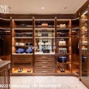Traditional Wooden Closet Design Inspiration No-2429