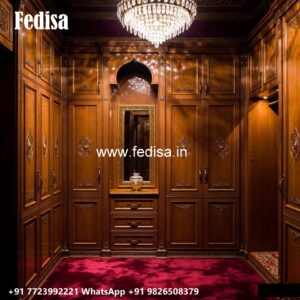 Classic Wardrobe Design with Premium Wood No-2444