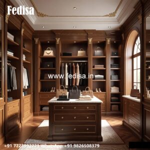 Classic Wardrobe Design for Luxury Villas No-2446