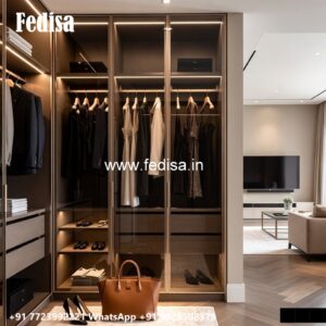 Classic Wardrobe Design with Elegant Storage No-2453