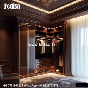 Antique Wooden Wardrobe Design for Homes No-2454