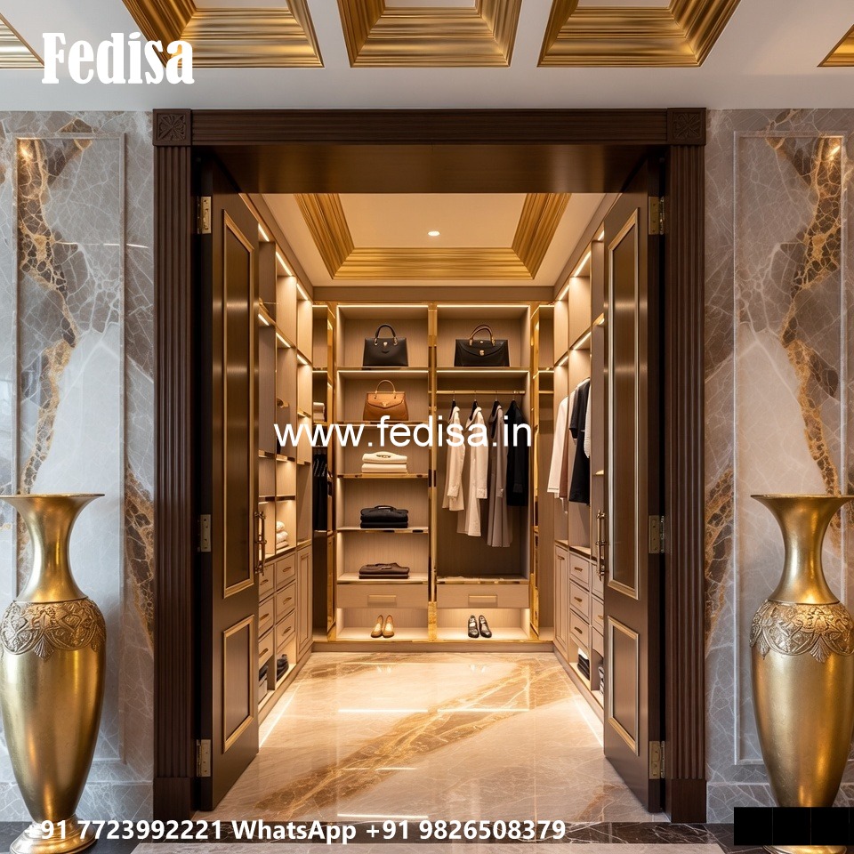 Classic Wardrobe Design with Sliding Doors No-2459