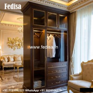 Classic Wardrobe Design for Spacious Bedrooms No-2461