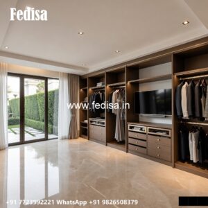 Elegant Closet Design with Classic Details No-2475