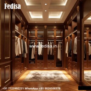 Elegant Wardrobe Design with Traditional Style No-2496
