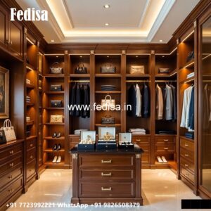 Classic Wardrobe Design with Luxury Storage No-2501