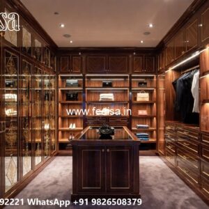 Classic Wardrobe Design for Royal Bedrooms No-2519