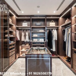 Elegant Wooden Closet for Spacious Bedrooms No-2533