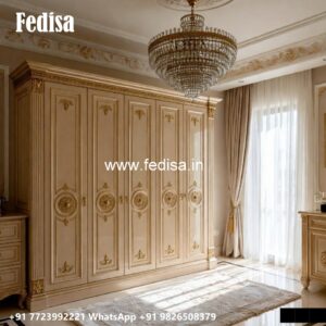 Classic Closet Design with Rich Wooden Finish No-2540