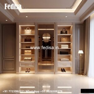 Traditional Closet Design with Premium Finish No-2562