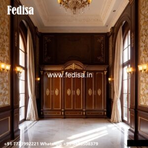 Classic Wooden Wardrobe with Mirror Beauty No-2563