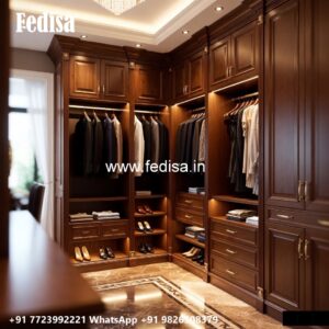 Luxury Classic Wardrobe with Rich Texture No-2570