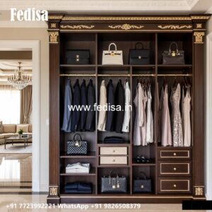 Luxury Classic Wardrobe with Beautiful Details No-2589