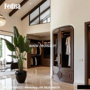Timeless Closet Design with Wooden Beauty No-2591