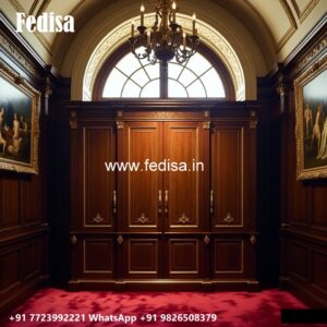 Elegant Bedroom Wardrobe with Rich Finish No-2601