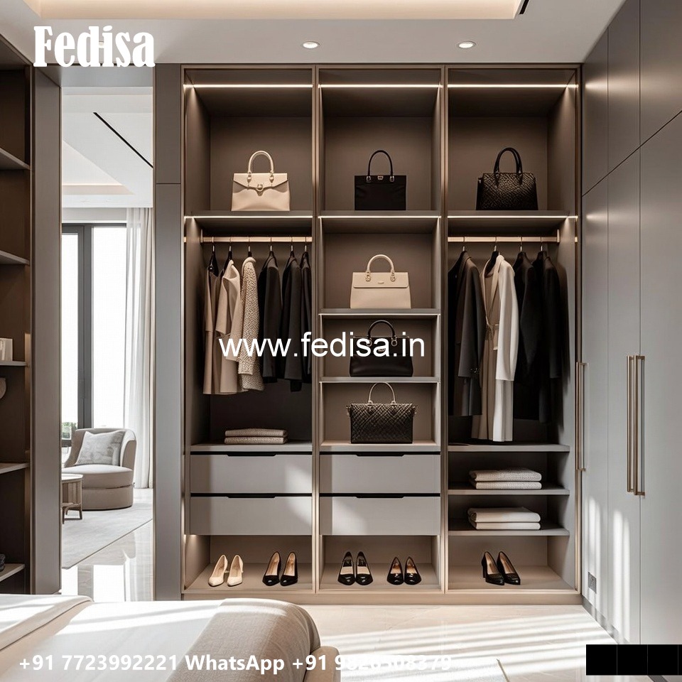 Classic Wardrobe Design with Vintage Luxury No-2602