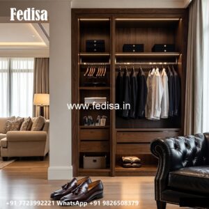Traditional Closet Design with Artistic Finish No-2605