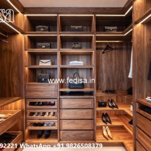 Antique Closet Design with Wooden Craftsmanship No-2616