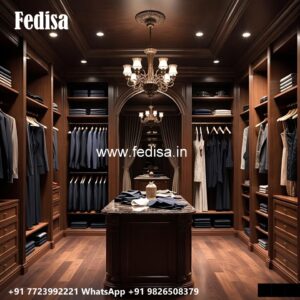 Classic Bedroom Wardrobe with Elegant Features No-2647