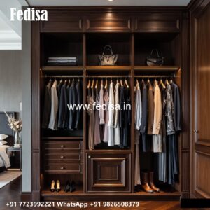 Vintage Bedroom Closet with Luxury Finish No-2660
