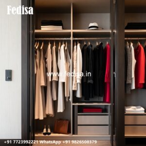 Luxury Wardrobe Design with Decorative Panels No-2661