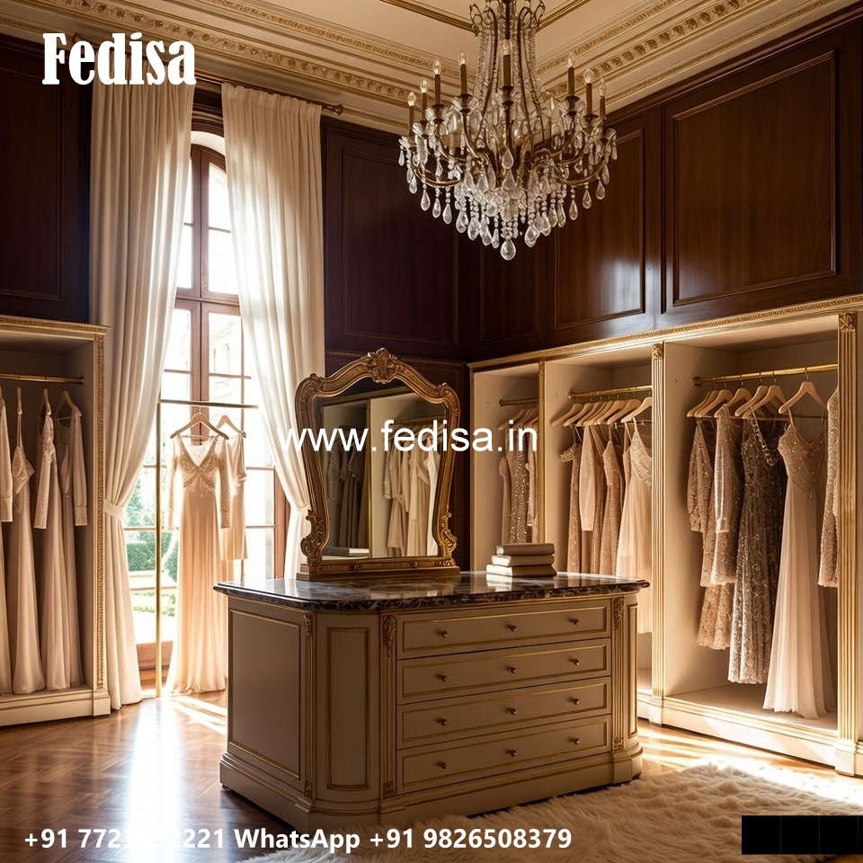 Royal Style Bedroom Wardrobe with Classic Charm No-2664