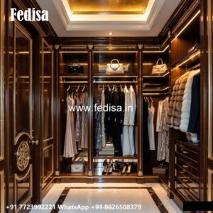Classic Bedroom Closet with Royal Inspiration No-2669