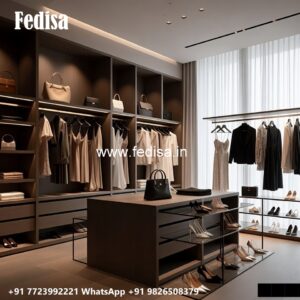 Timeless Wooden Wardrobe with Artistic Finish No-2679