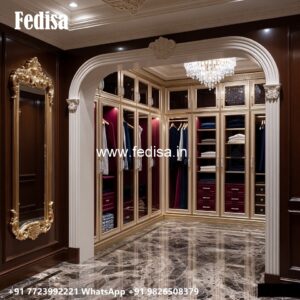 Premium Wardrobe Design with Decorative Details No-2684